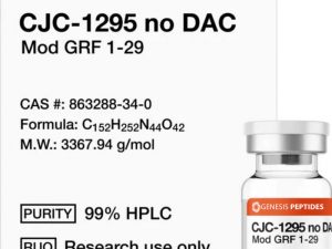 CJC 1295 without DAC 5mg (10  bottles) Genesis Peptides