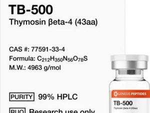TB-500  10mg (10 bottles) Genesis Peptides