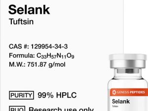 Selank 5mg (10 bottles) Genesis Peptides